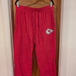 Red Kansas City Chiefs Lounge Pants